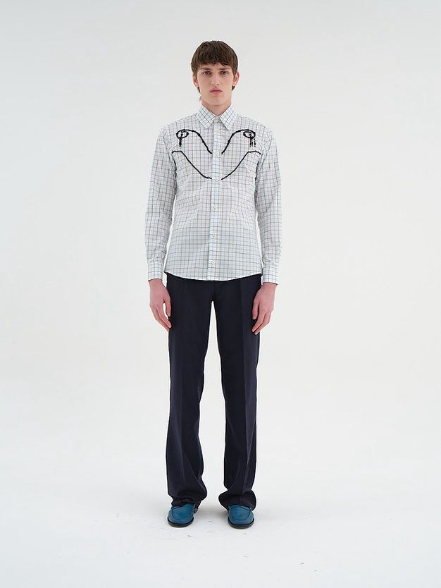 SLIM CHECK SHIRT