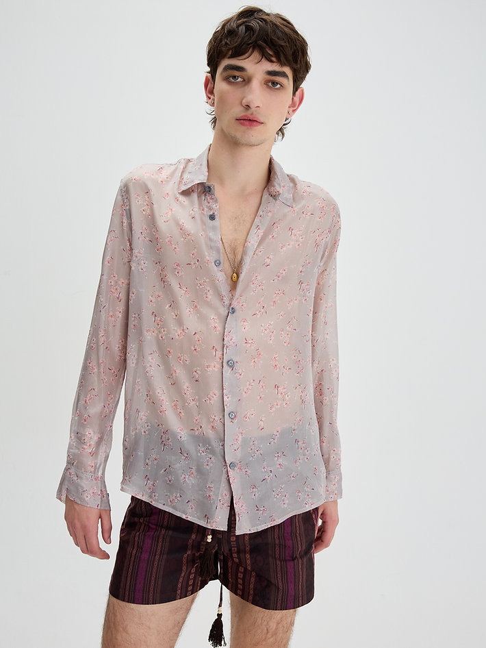 BOUQUET SILK SHIRT