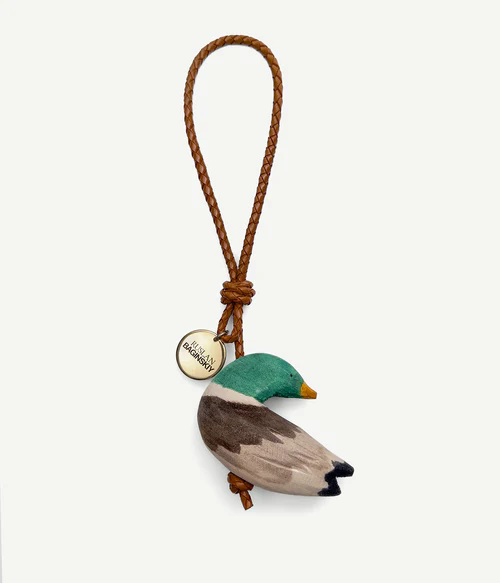 BAG CHARM: GREEN DUCK
