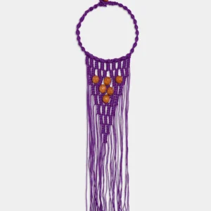 COLLAR TEJIDO VIOLETA