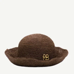 MONOGRAM-EMBELLISHED BUCKET HAT