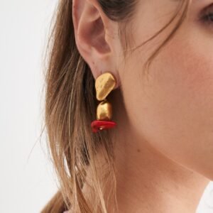 Pendientes Coral