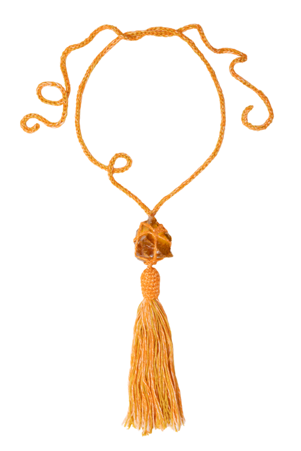 COLLAR LAPILUS - NARANJA
